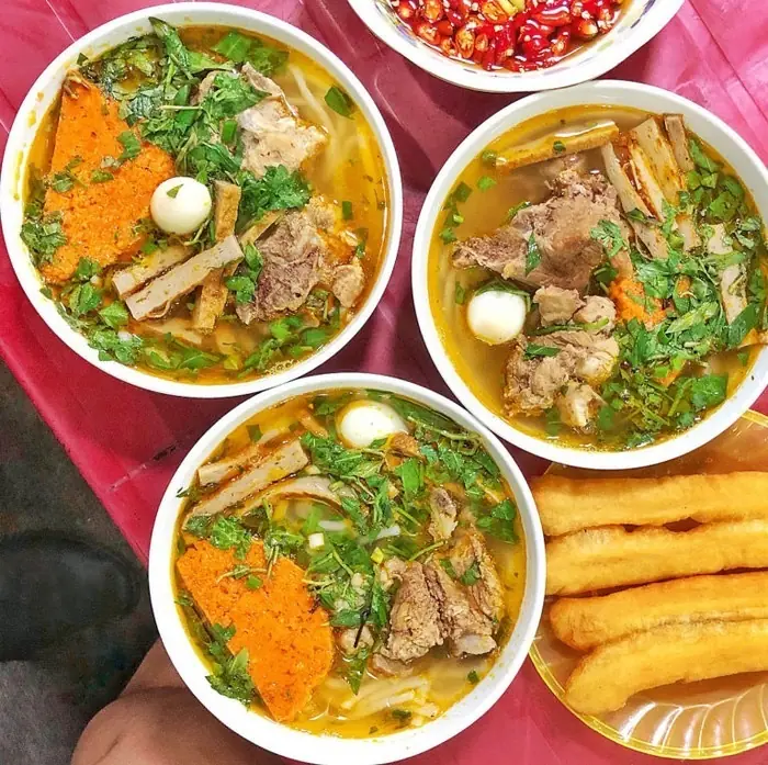 Bánh Canh — Quán Thu — Дананг, Тапиоковая лапша · местный завтрак