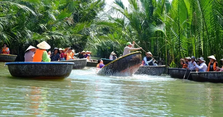 Coconut Boat Cẩm Thanh — Хойан, Круглые бамбуковые лодки
