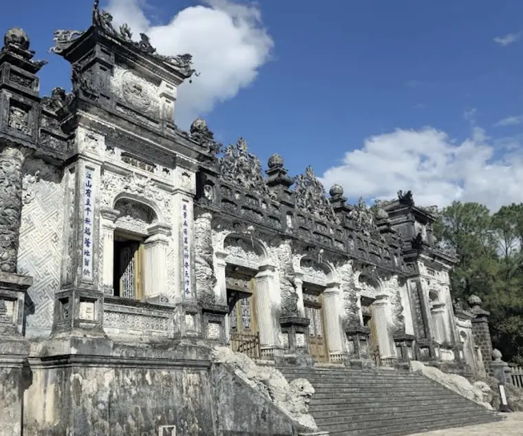 Tomb of Khải Định — Хюэ, Имперская усыпальница 1925