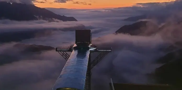 Rồng Mây Glass Bridge — Сапа, Стеклянный мост над ущельем