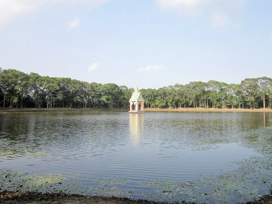 Пруд Ao Bà Om в Trà Vinh